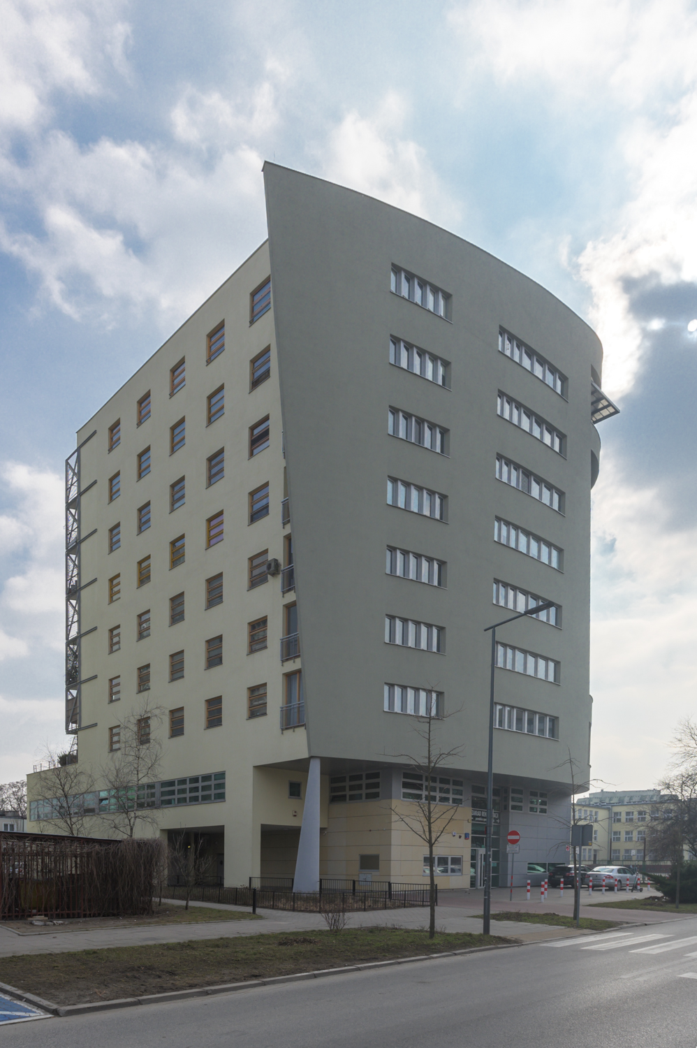 Zdjęcie architektury budynku Budynek mieszkalno-usługowy